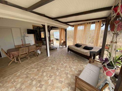 Ένα ή περισσότερα κρεβάτια σε δωμάτιο στο Villa Cap Macré - Two bedrooms