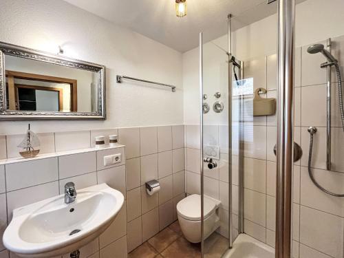 Koupelna v ubytování Apartment Kleine Auszeit by Interhome