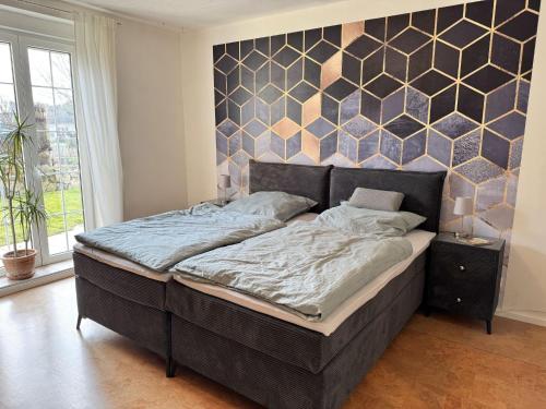 Ένα ή περισσότερα κρεβάτια σε δωμάτιο στο Apartment Feli by Interhome