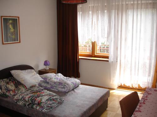 Ένα ή περισσότερα κρεβάτια σε δωμάτιο στο Haus Waldesruh