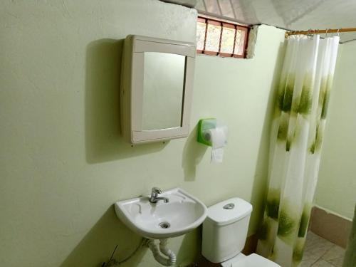 Ένα μπάνιο στο Casa El Guayacan