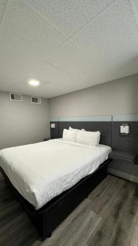 Ένα ή περισσότερα κρεβάτια σε δωμάτιο στο Clarion Pointe Tampa-Brandon Near Fairgrounds and Casino