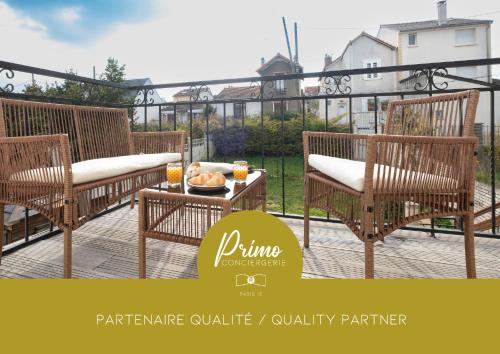 Le Vitry - Calme, terrasse, proche Paris