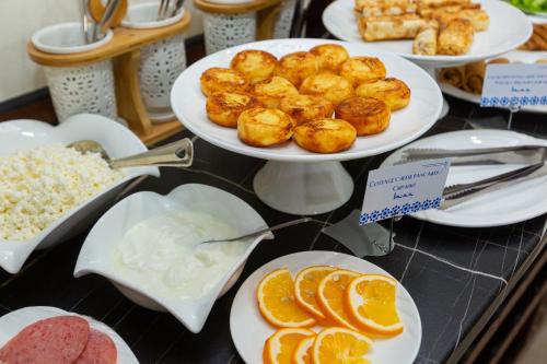 Mad på hotellet eller i nærheden