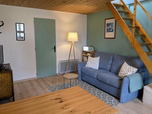 Posezení v ubytování La petite enseigne - Chez Hélène - Gîtes en baie