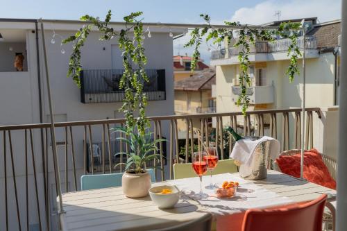 Balkón nebo terasa v ubytování Top Suite Natura e Mare - 5 Min Spiaggia