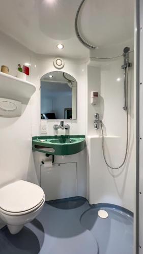 Bilik mandi di Fasthotel Le Mans Nord FH CONFORT