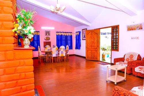 Posezení v ubytování Vibe inn kodai