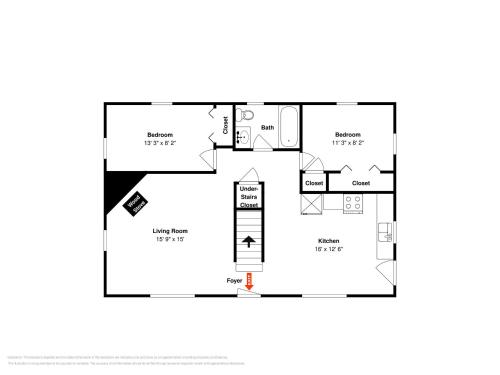 a floor plan of a house at The Pines in Swanton