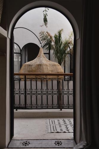 Riad Soulmateにあるバルコニーまたはテラス