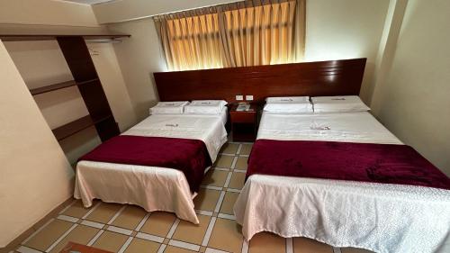 Postel nebo postele na pokoji v ubytování Hotel Los Arcos de Imperial