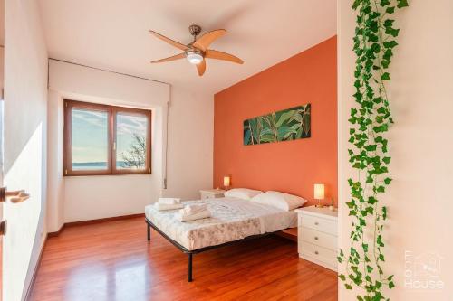Postel nebo postele na pokoji v ubytování Eco House