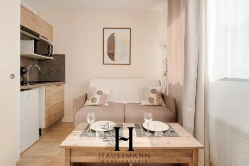 Η κουζίνα ή μικρή κουζίνα στο Studio Nancy Thermal ARTEM