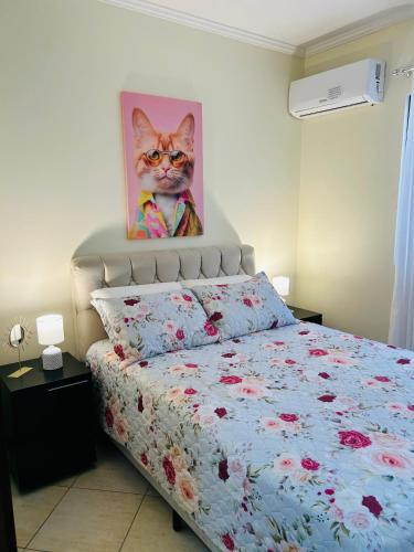 Katil atau katil-katil dalam bilik di Incrível Apartamento em BC