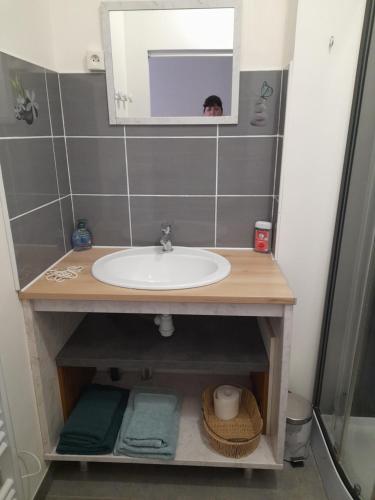 Un baño de Le gîte Marie