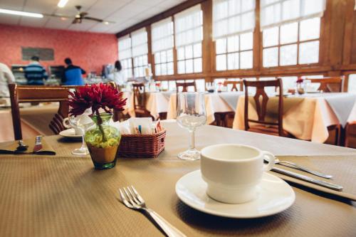 En restaurant eller et andet spisested på Hotel Rural El Molino