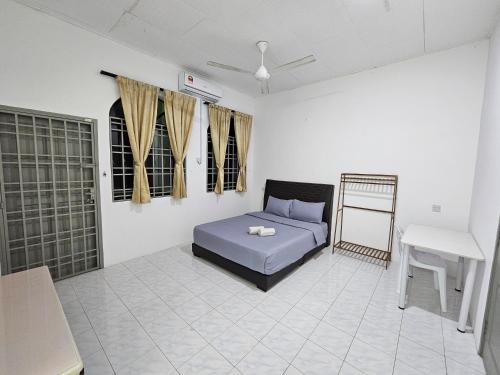 Postel nebo postele na pokoji v ubytování Double S Hostel