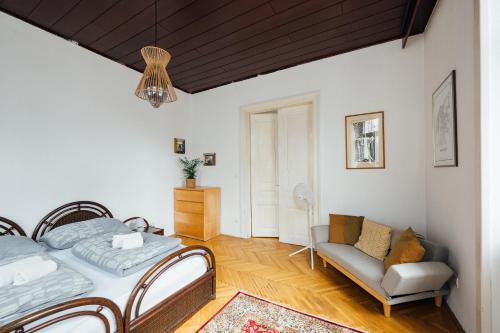 Postel nebo postele na pokoji v ubytování El Gao No13