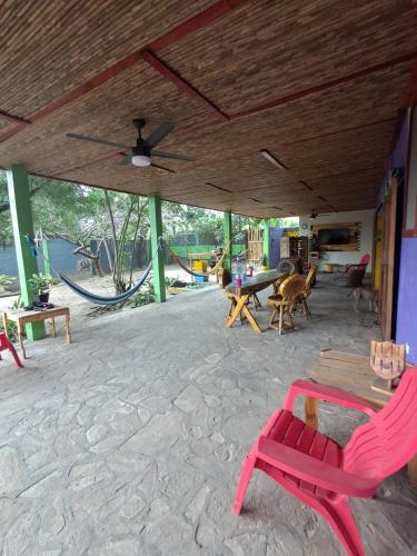 Αίθριο ή υπαίθριος χώρος στο Casa Esmeralda