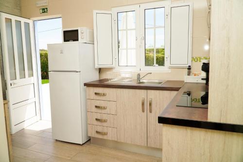 Dapur atau dapur kecil di Quinta das Amendoeiras