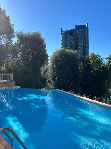 Studio de LUXE Portes de Monaco - Vue MER - Piscine - Wifi photo 9