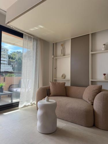 Studio de LUXE Portes de Monaco - Vue MER - Piscine - Wifi photo 44