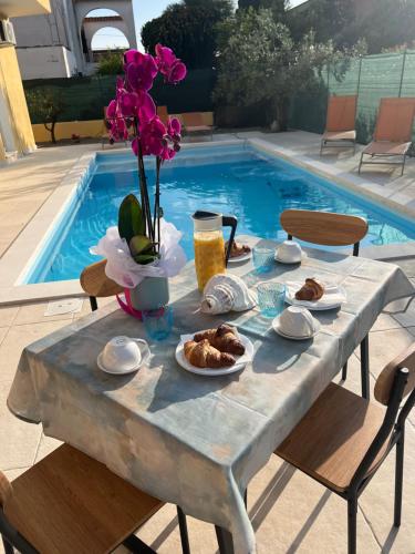 Swimmingpoolen hos eller tæt på Casa vacanze Mare Fuori