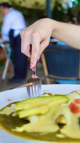 Mad på kroen eller i nærheden