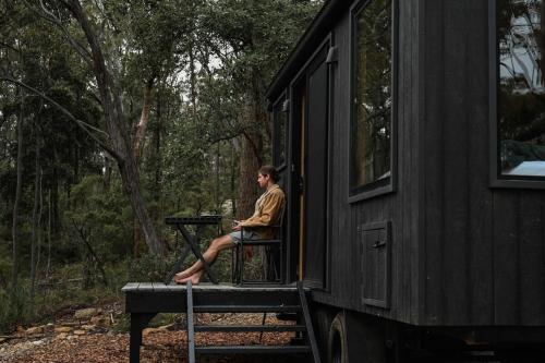 Tetamu yang menginap di Off-Grid Cabin Tucked into Nature Creek Access - Yenya