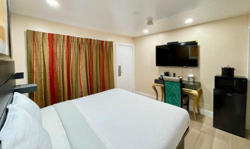Katil atau katil-katil dalam bilik di Ocean Inn