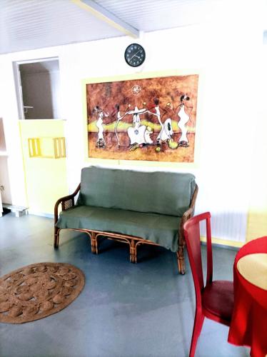 Ruang duduk di Location Centre Gosier 2