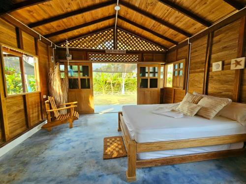 Posezení v ubytování PalMar Ecolodge