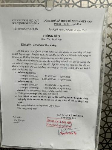 Certifikát, hodnocení, plakát nebo jiný dokument vystavený v ubytování Sophia Apartment S14-08