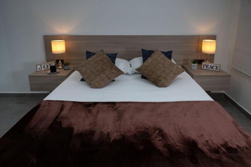 Cama o camas de una habitación en Finca hotel nuevo futuro