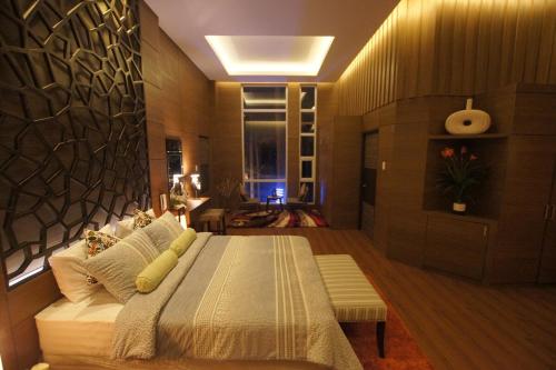 Ένα ή περισσότερα κρεβάτια σε δωμάτιο στο One House 10BR