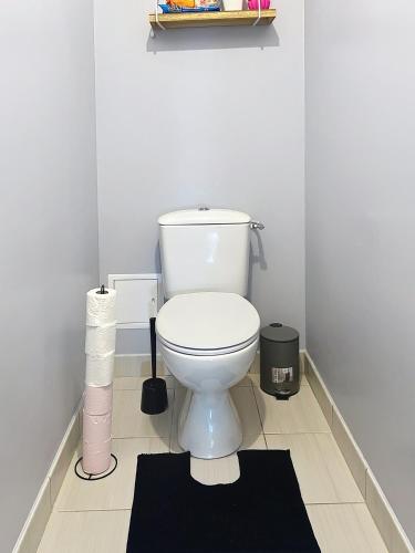 Ένα μπάνιο στο Chambre Privée Cosy - Marcq En Baroeul