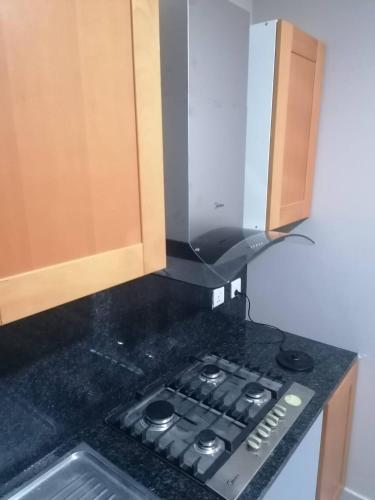 Dapur atau dapur kecil di City Apartment T1 - Cassenda - Airport