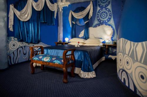 Кровать или кровати в номере Luxury House ECO-hotel & Spa 