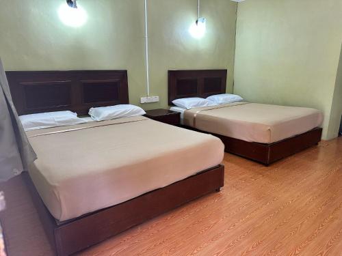 Postel nebo postele na pokoji v ubytování Johans Chalet