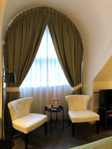 Χώρος καθιστικού στο Fletcher Hotel-Restaurant Oud London