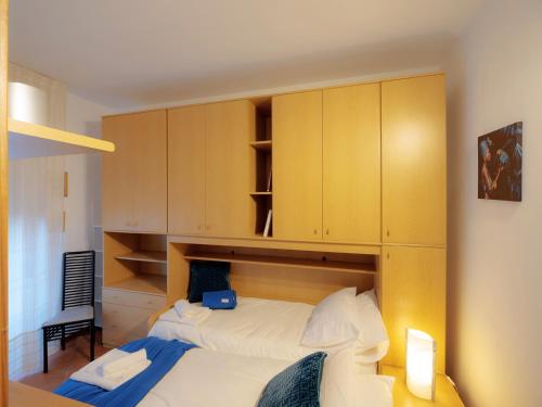 Postel nebo postele na pokoji v ubytování Country House near Cortona