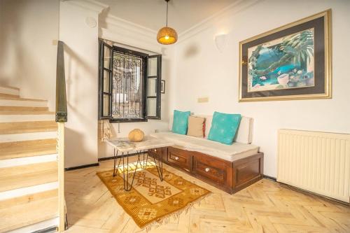 Χώρος καθιστικού στο Villa Leila Private Pool