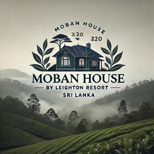 a logo for a mocan house in a field at Moban House in Diyatalawa