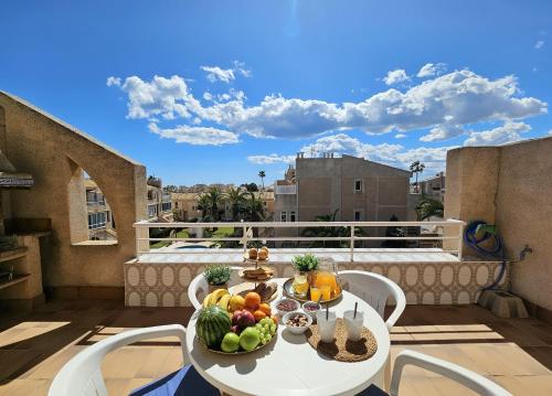 Penthouse with a large terrace next to the beaches