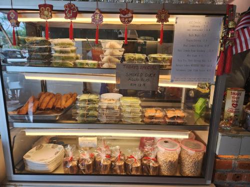 a display case in a bakery with some food at NEW! Petaling Jaya Corner Landed, Kids Playground Slides, SS17,15 Pax,Seventeen Mall, Eastin, Phileo, SS2, Jaya One,UM in Petaling Jaya