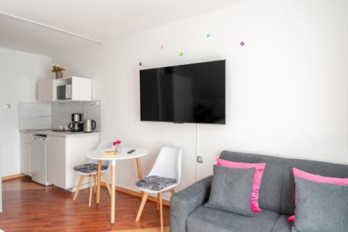 Η κουζίνα ή μικρή κουζίνα στο Rooms Močilnik