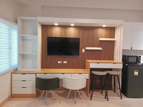 Kuchyň nebo kuchyňský kout v ubytování G108 Cheer Residences