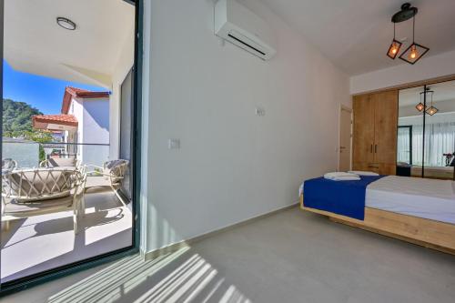 Katil atau katil-katil dalam bilik di Hİ LİFE suites