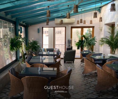 Zona de estar de Guest House Hotel Amman by FHM