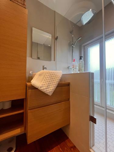 Photo de la galerie de l'établissement Adorable maison avec grande terrasse et bbq, à Touques